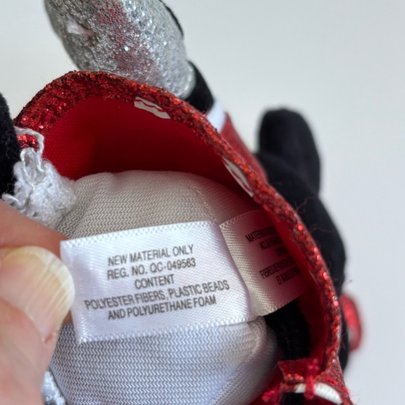 Ty Sparkle Disney Mickey Mouse and Minnie Mouse Beanie Babies Set NWT - Picture 15 of 16